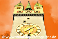 Stadtturm Straubing im "Warhol"-Stil - Motiv 4
